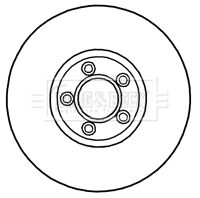 BORG & BECK Piduriketas BBD4691